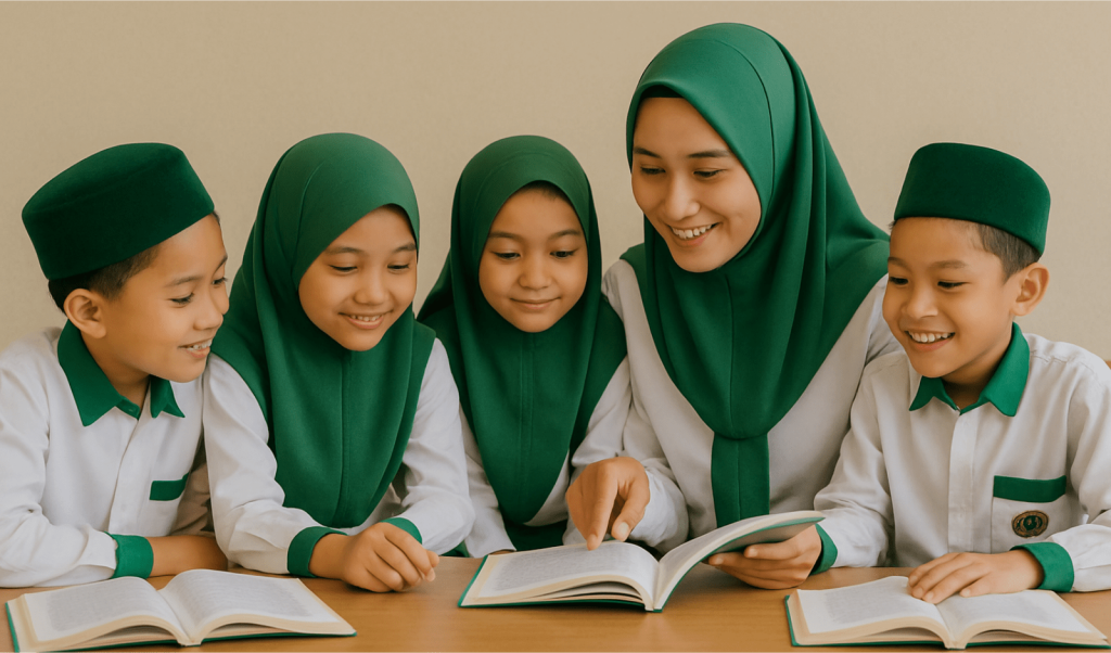 MTs Al-Falaah Melaksanakan Manasik Haji